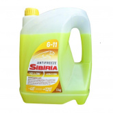 Антифриз SIBIRIA -40 желтый 10л
