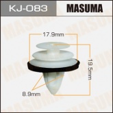 Клипса пластиковая Masuma