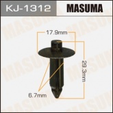 Клипса пластиковая Masuma