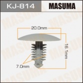 Клипса пластиковая Masuma